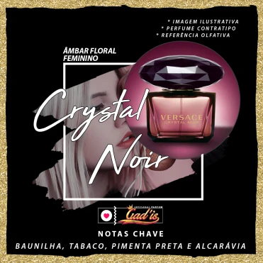 Perfume Similar Gadis 1084 Inspirado em Crystal Noir Contratipo